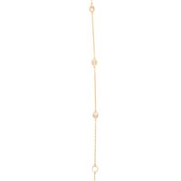 Tobillera Kurshuni Mujer in Plata Zircone KR204A-50RS